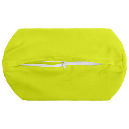 Cushion Cover 2 pcs HEERLEN Bright Green Ø 15 x 40 cm Polyester