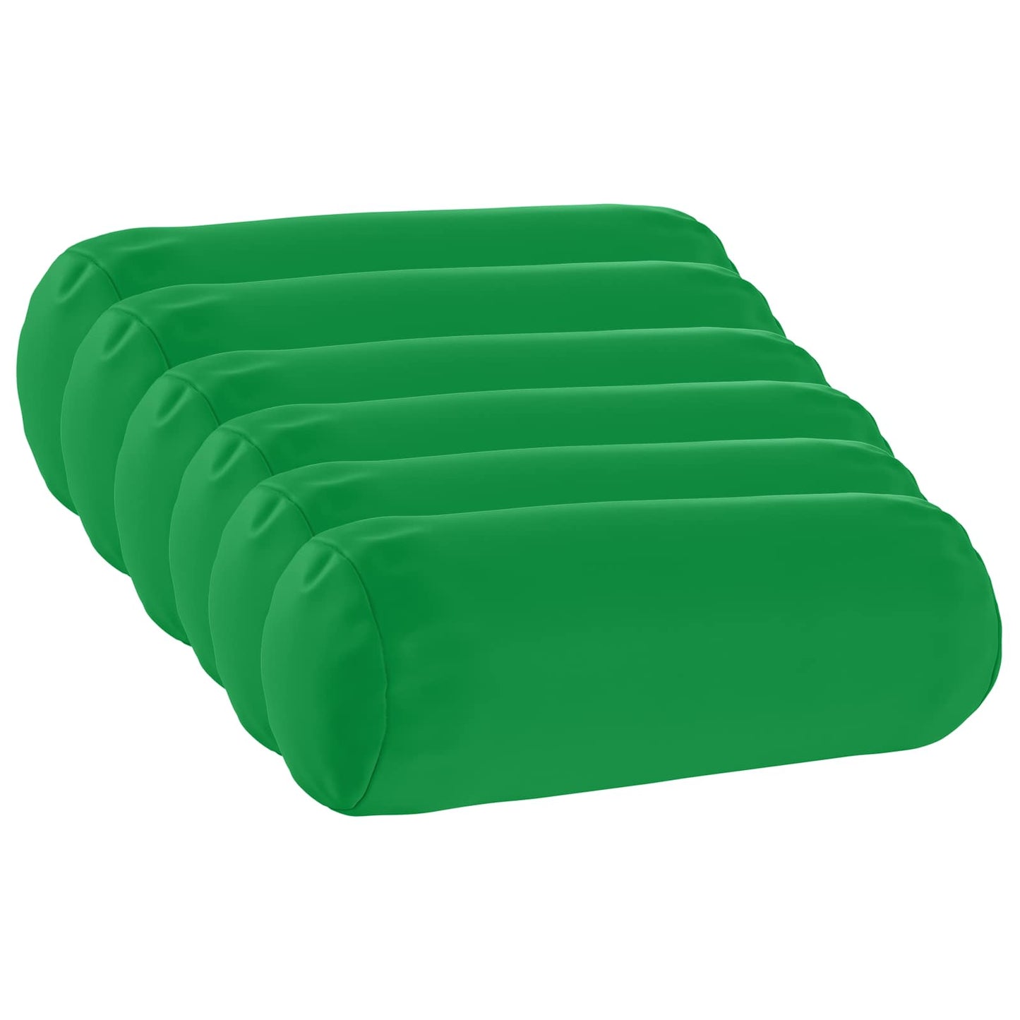 Cushion Cover 6 pcs HEERLEN Green Ø 15 x 40 cm Polyester