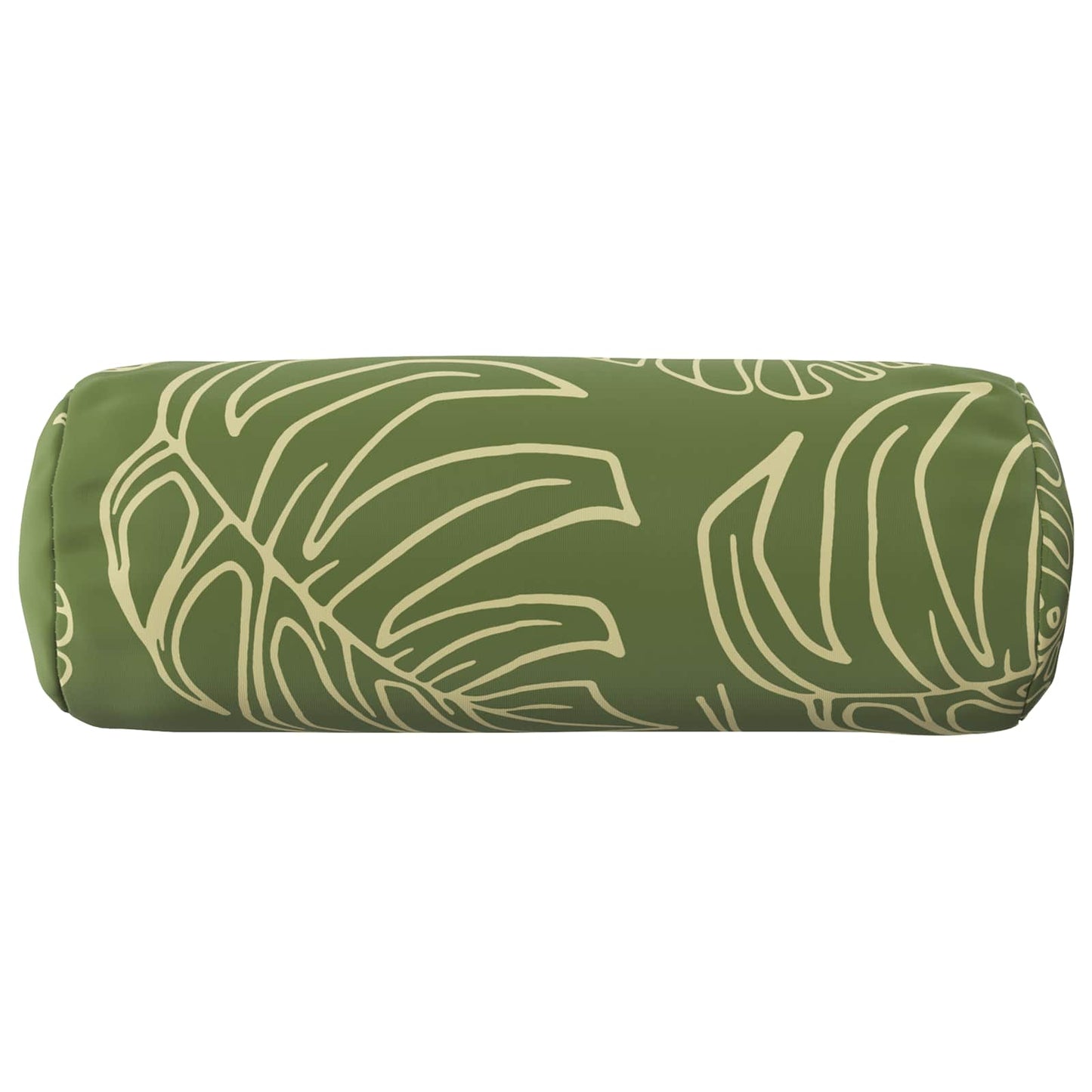 Cushion Cover 2 pcs HEERLEN Leaf Design Ø 15 x 40 cm Polyester