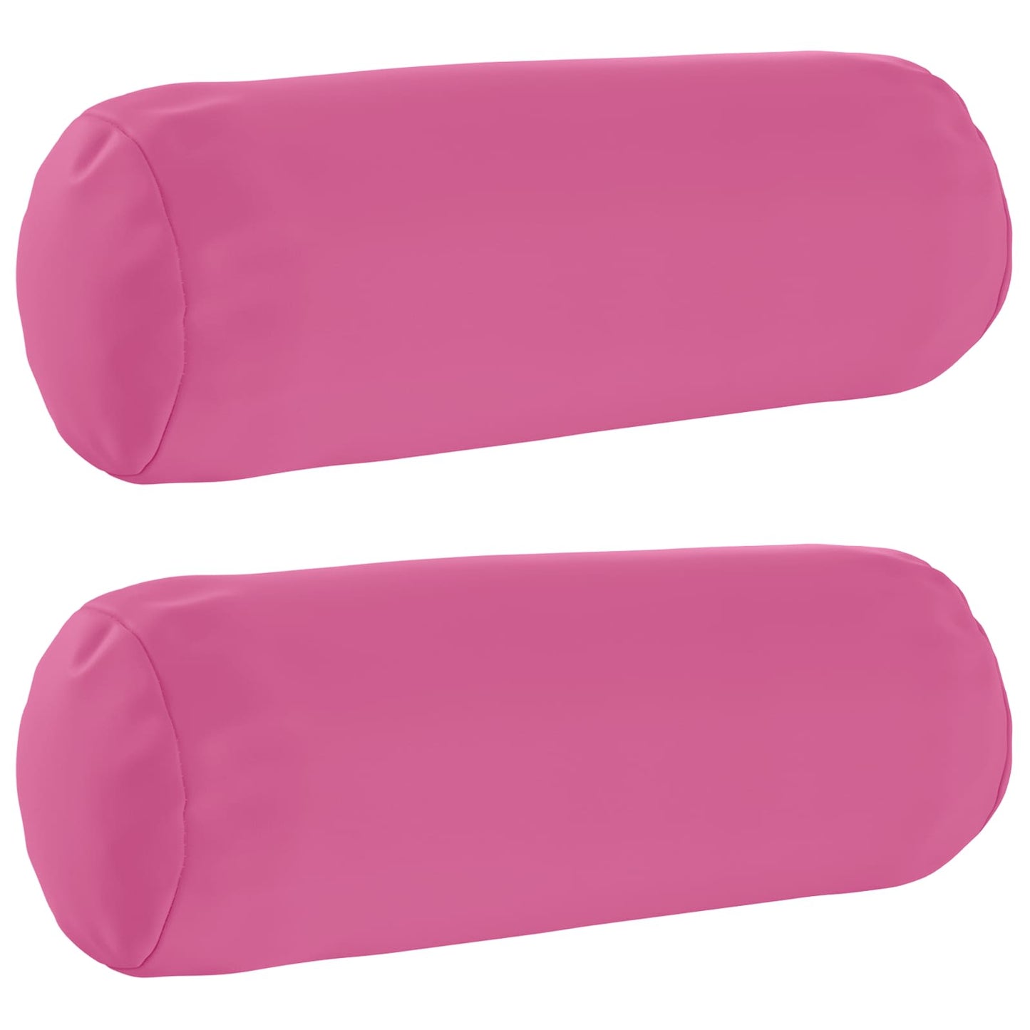 Cushion Cover 2 pcs HEERLEN Pink Ø 15 x 40 cm Polyester