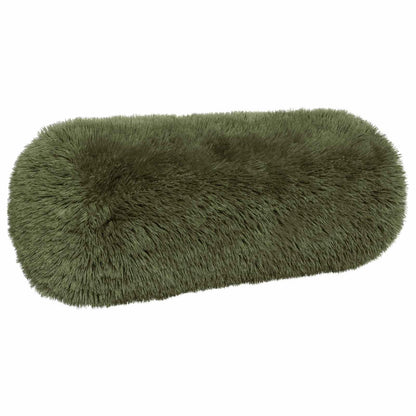 Cushion Cover 6 pcs HEERLEN Green Ø 15 x 40 cm PV Fleece