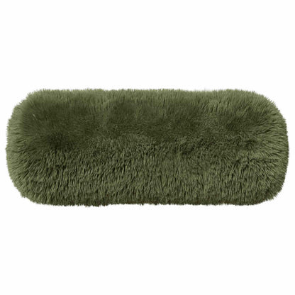 Cushion Cover 6 pcs HEERLEN Green Ø 15 x 40 cm PV Fleece