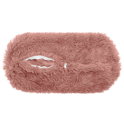 Cushion Cover 2 pcs HEERLEN Pink Ø 15 x 40 cm PV Fleece