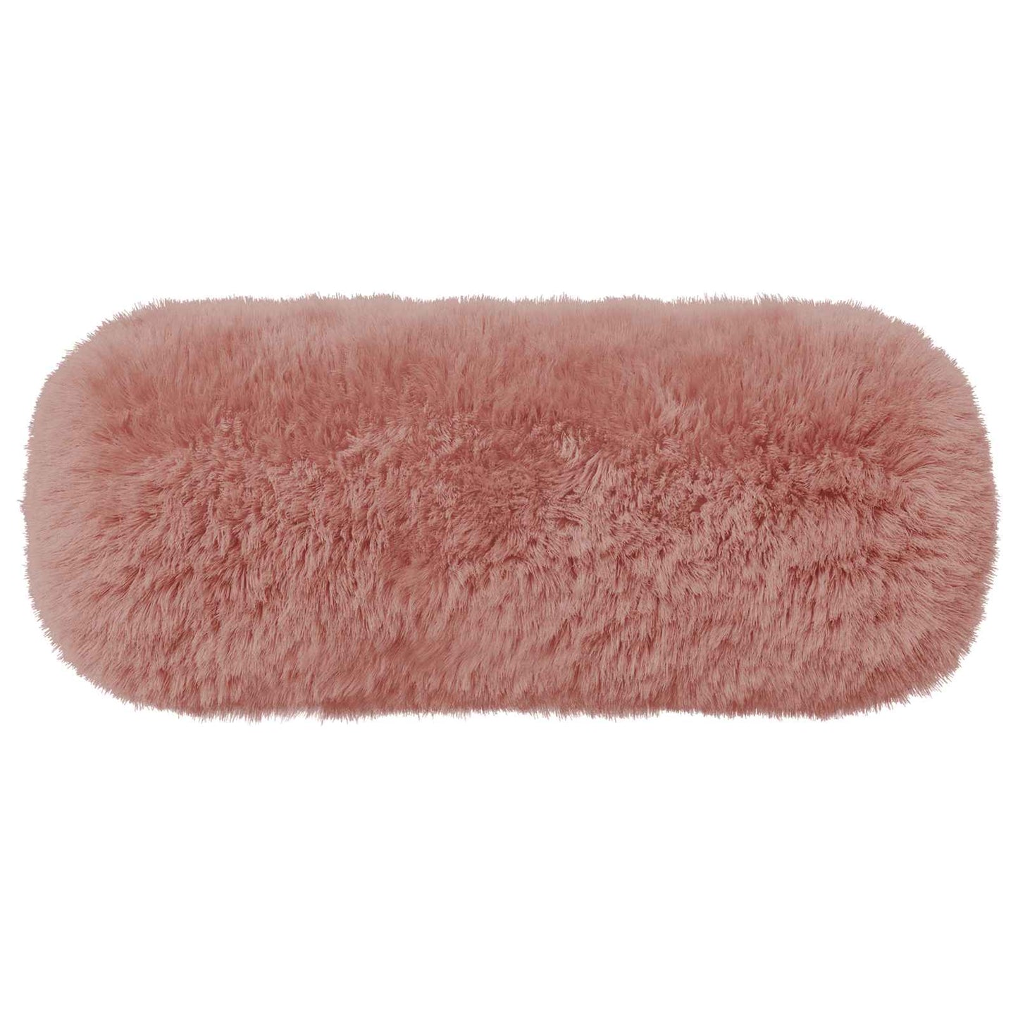 Cushion Cover 2 pcs HEERLEN Pink Ø 15 x 40 cm PV Fleece