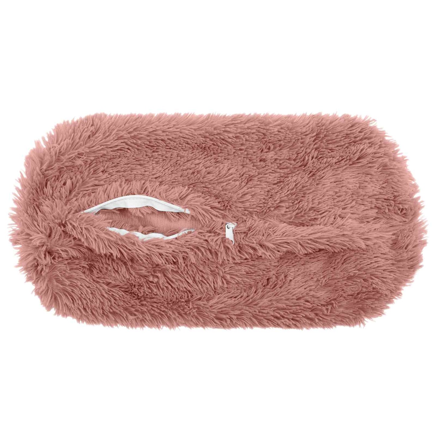Cushion Cover 6 pcs HEERLEN Pink Ø 15 x 40 cm PV Fleece