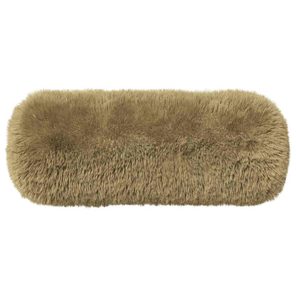 Cushion Cover 6 pcs HEERLEN Light Green Ø 15 x 40 cm PV Fleece