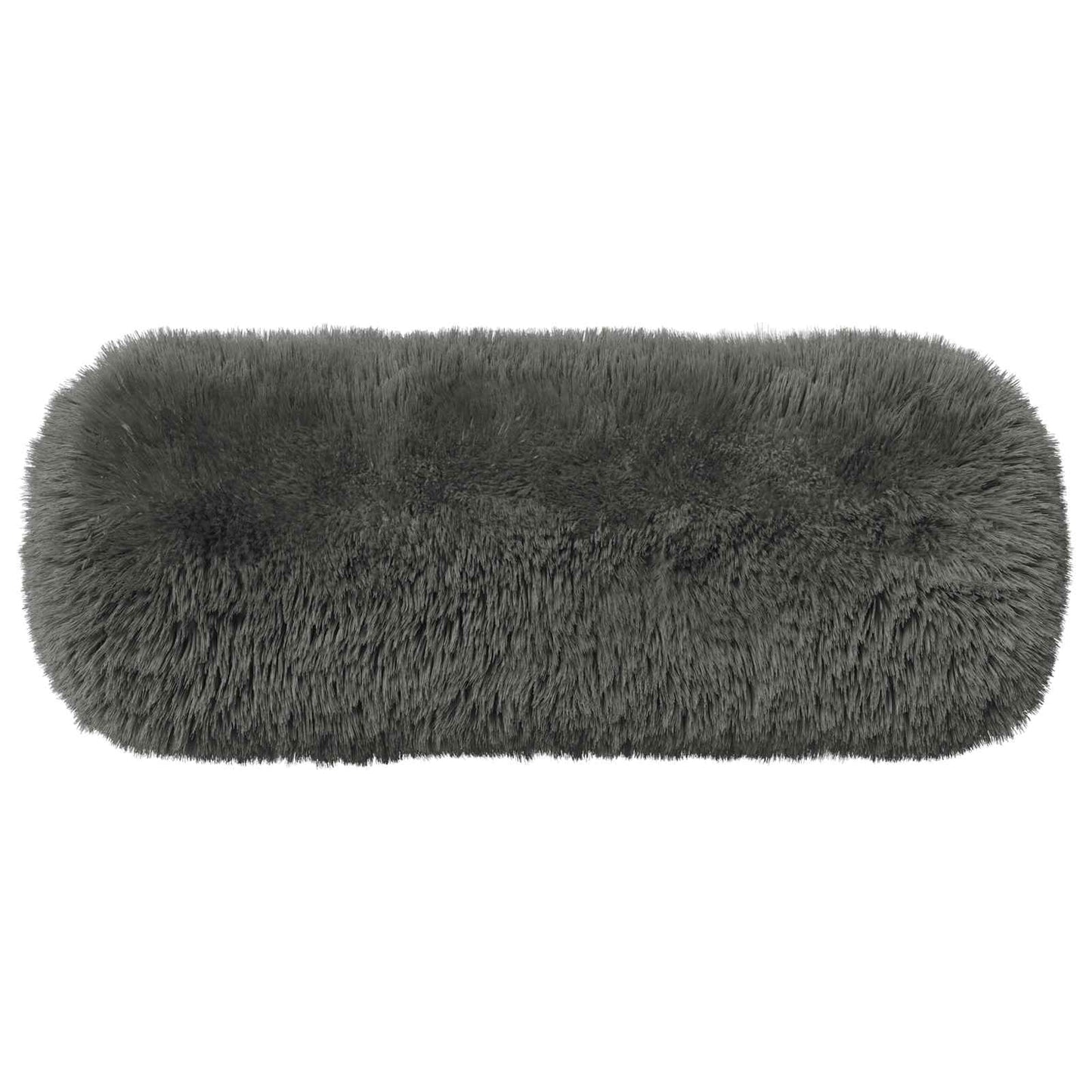 Cushion Cover 6 pcs HEERLEN Light Grey Ø 15 x 40 cm PV Fleece