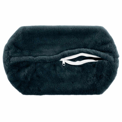 Cushion Cover 2 pcs HEERLEN Navy Blue Ø 15 x 40 cm