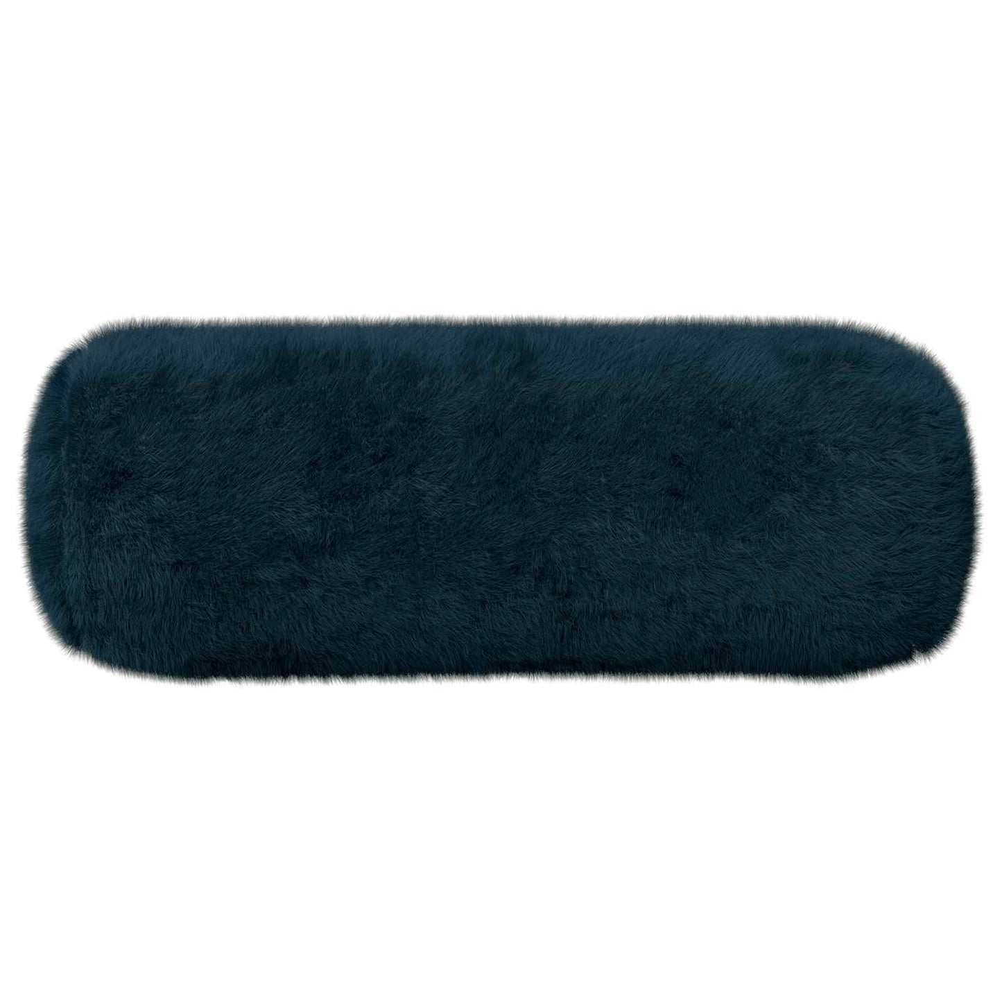Cushion Cover 2 pcs HEERLEN Navy Blue Ø 15 x 40 cm