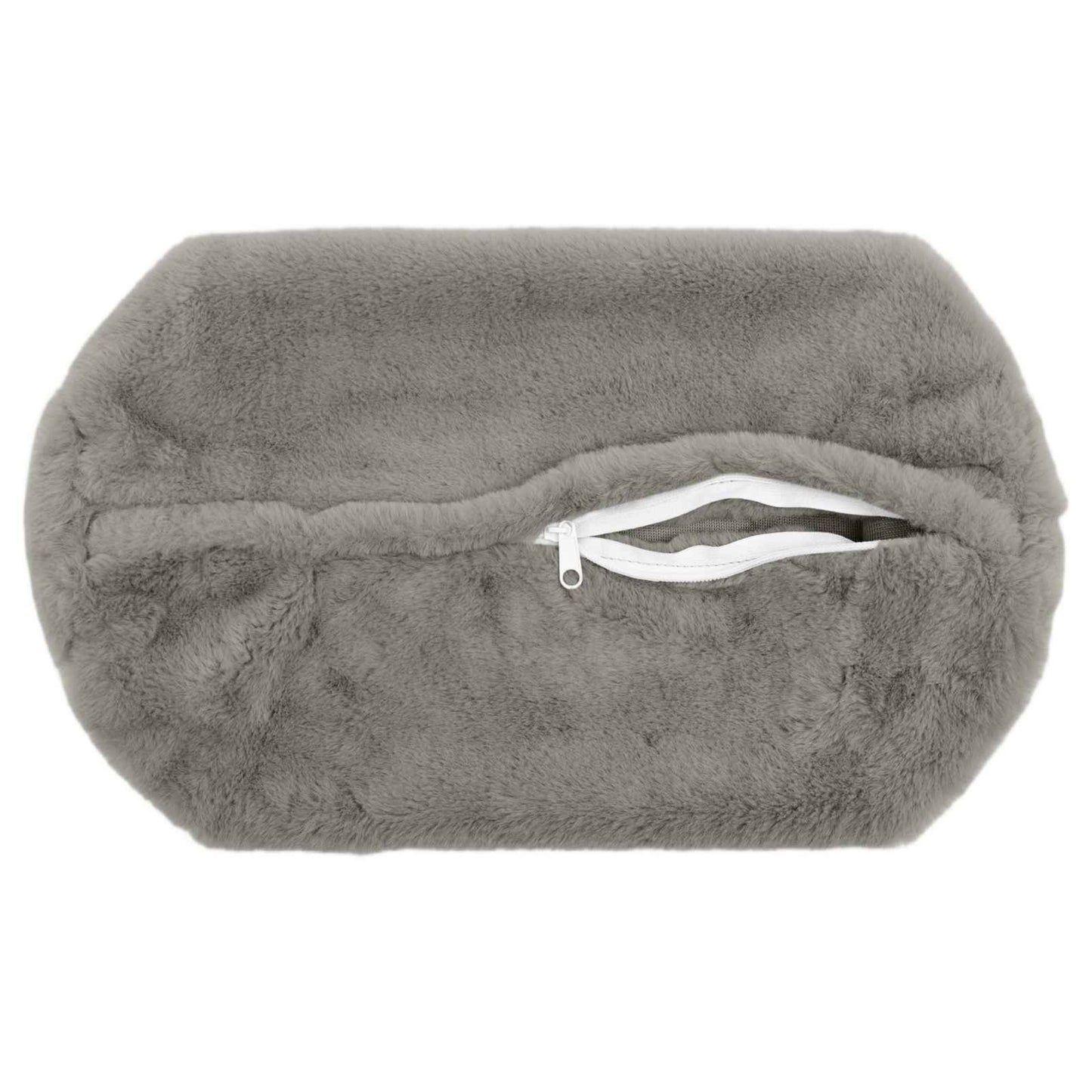 Cushion Cover 2 pcs HEERLEN Light Grey Ø 15 x 40 cm
