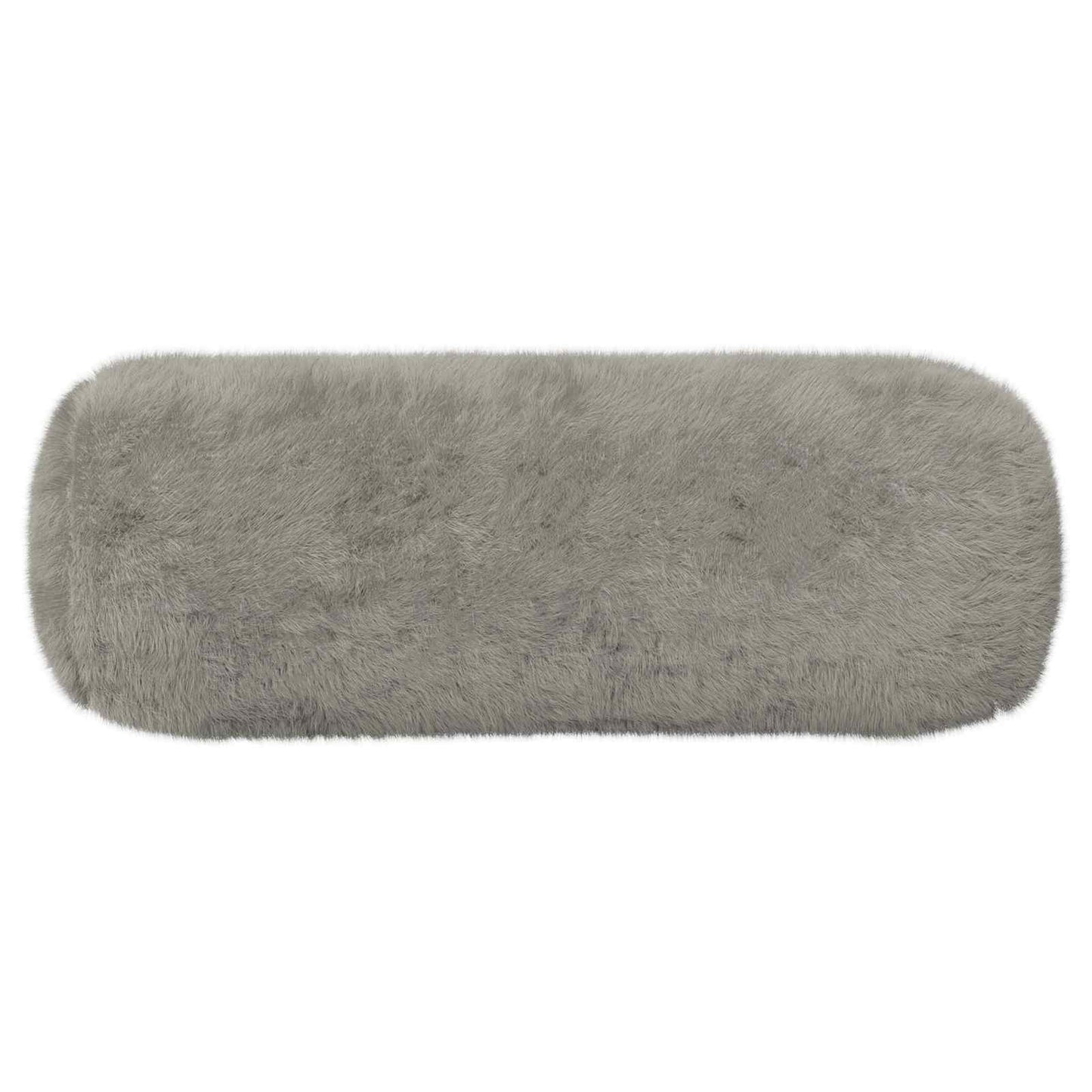 Cushion Cover 2 pcs HEERLEN Light Grey Ø 15 x 40 cm