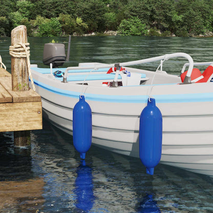Boat Fenders 2 pcs Ø 16 x 58 cm Blue PVC