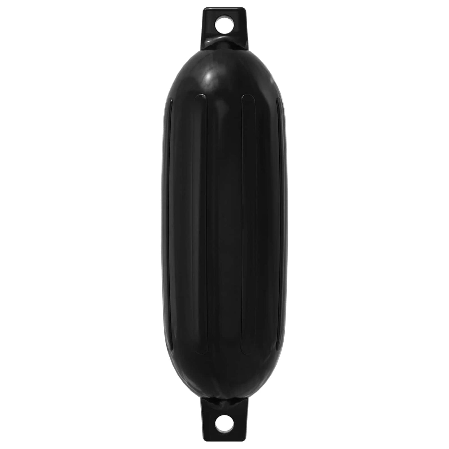 Boat Fenders 2 pcs Ø 11 x 40 cm Black PVC