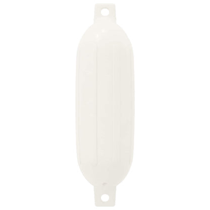 Boat Fenders 2 pcs Ø 14 x 50 cm White PVC