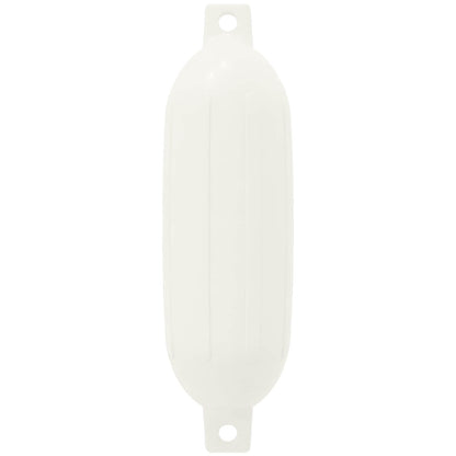 Boat Fenders 2 pcs Ø 16 x 58 cm White PVC