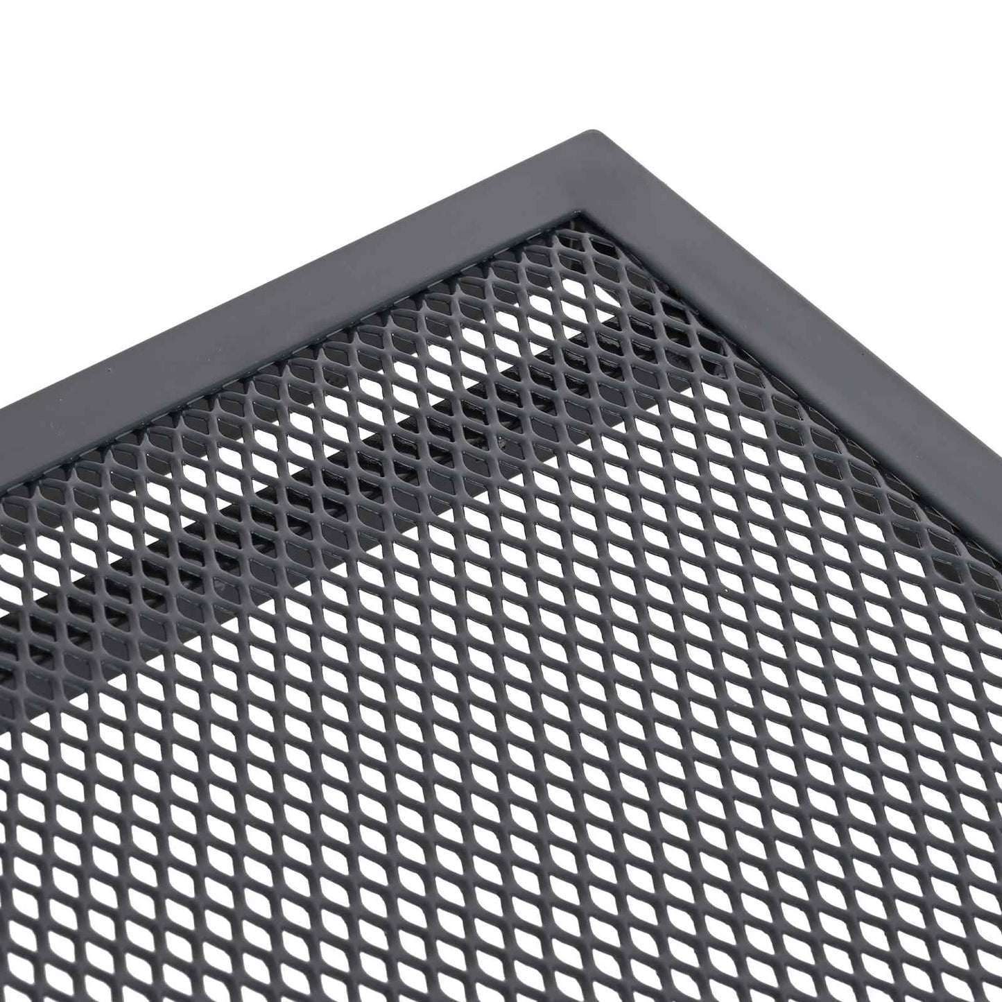 Extendable Mesh Dining Table Anthracite 212 x 90 x 76 cm Steel