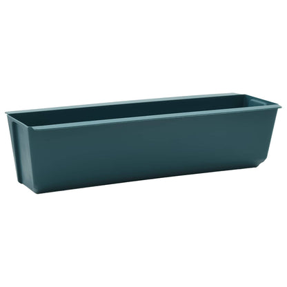 Flower Boxes for Euro Pallets 24 pcs Green 36 x 13.5 x 9.5 cm