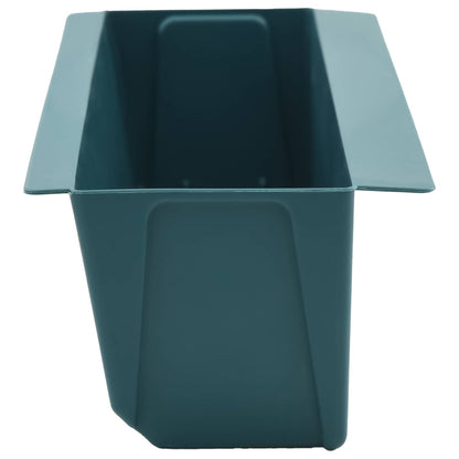 Flower Boxes for Euro Pallets 24 pcs Green 36 x 13.5 x 9.5 cm