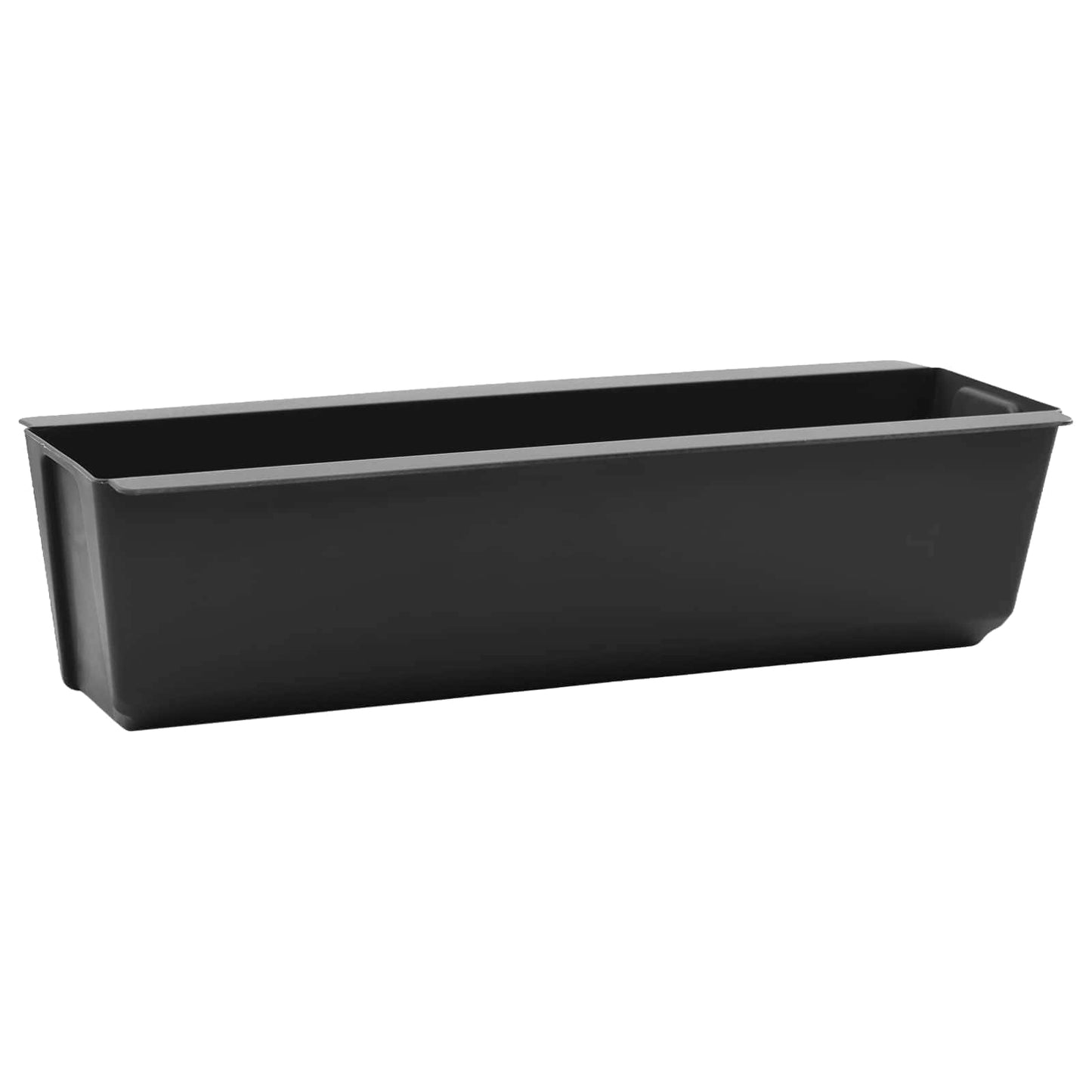 Flower Boxes for Euro Pallets 24 pcs Black 36 x 13.5 x 9.5 cm