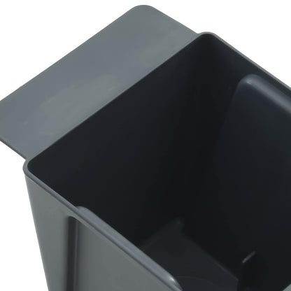 Flower Boxes for Euro Pallets 12 pcs Grey 13.5 x 9 x 9.5 cm