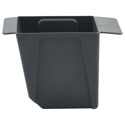 Flower Boxes for Euro Pallets 12 pcs Grey 13.5 x 9 x 9.5 cm