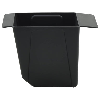 Flower Boxes for Euro Pallets 12 pcs Black 14 x 9 x 9.5 cm