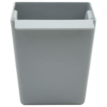 Flower Boxes for Euro Pallets 12 pcs Light Grey 14 x 9 x 9.5 cm