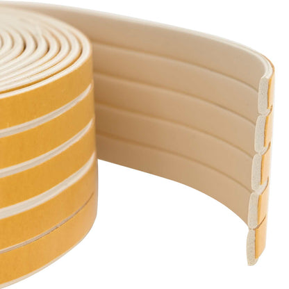 Self-Adhesive Window Seal White 8 x 2 mm 12 m EPDM Foam