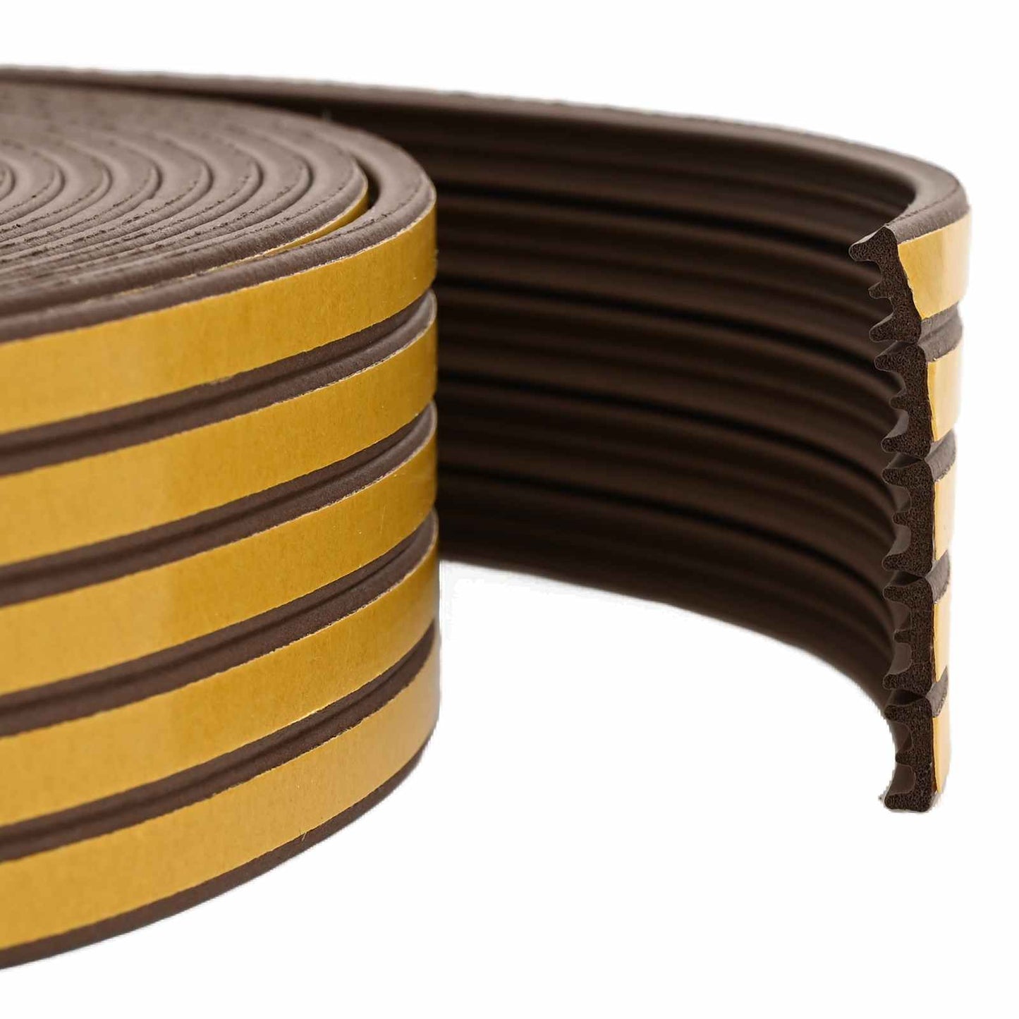 Self-Adhesive Window Seal Brown 9 x 4 mm 100 m EPDM Foam