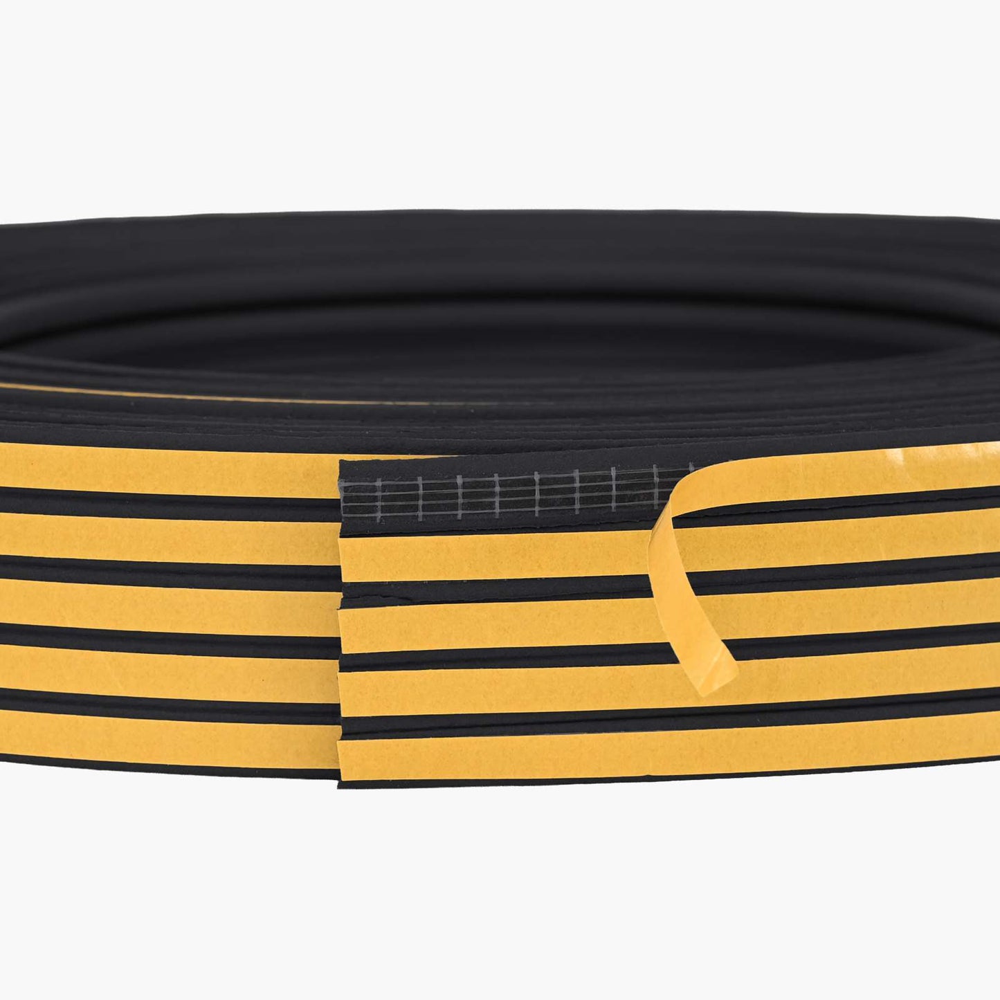 Self-Adhesive Window Seal Black 15 x 8 mm 12 m EPDM Foam