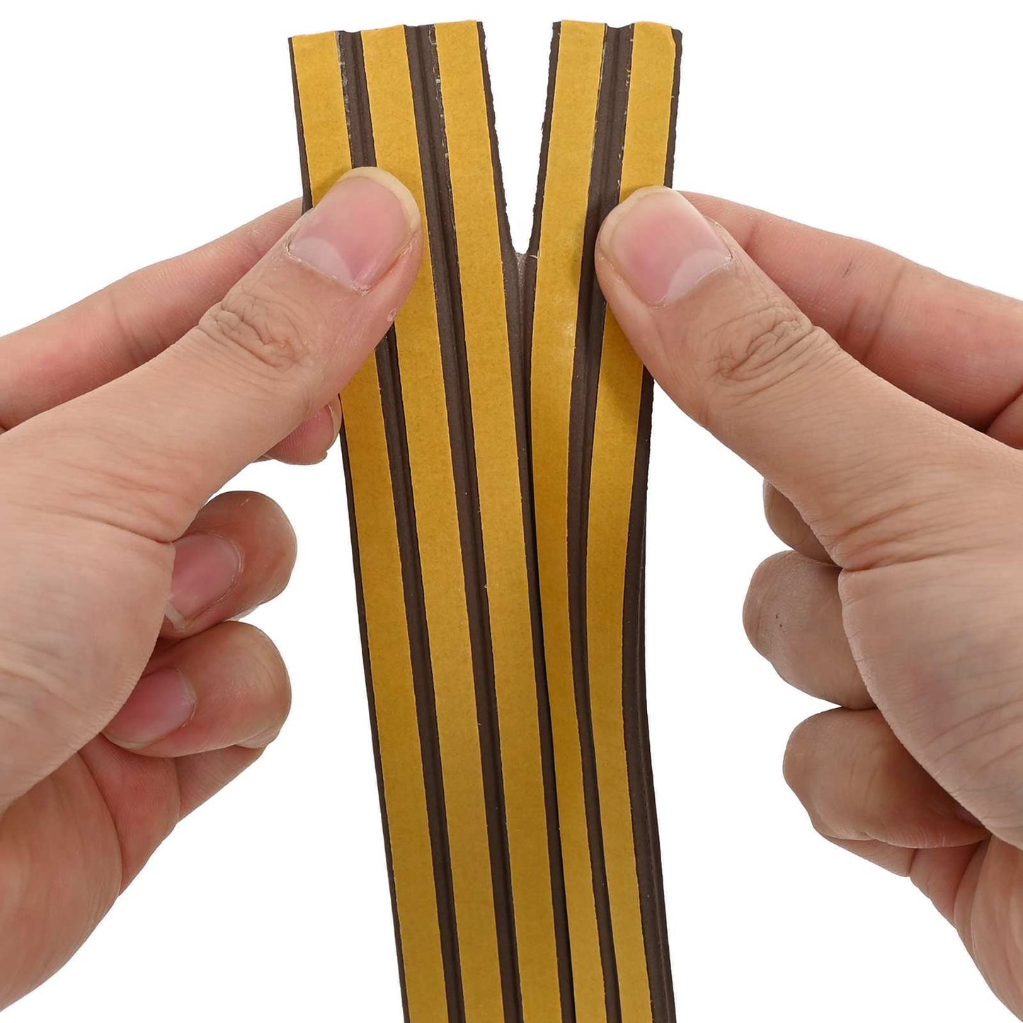 Self-Adhesive Window Seal Brown 15 x 8 mm 50 m EPDM Foam