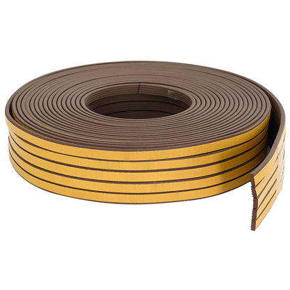 Self-Adhesive Window Seal Brown 10 x 4 mm 25 m EPDM Foam