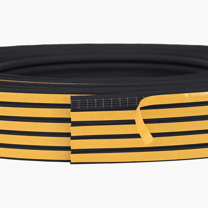 Self-Adhesive Window Seal Black 10 x 6 mm 100 m EPDM Foam