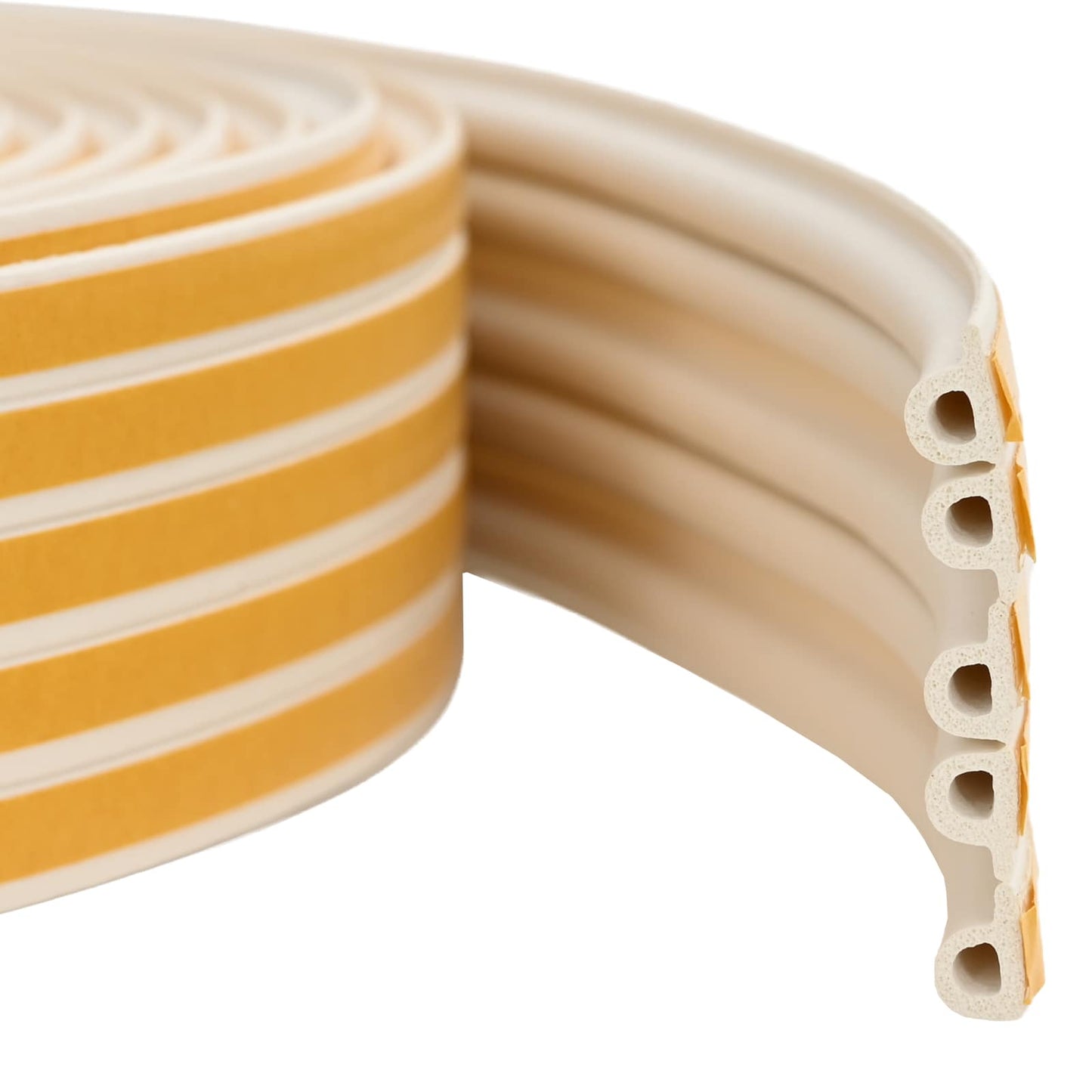 Self-Adhesive Window Seal White 9 x 6 mm 100 m EPDM Foam