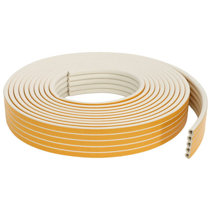Self-Adhesive Window Seal White 9 x 8 mm 100 m EPDM Foam