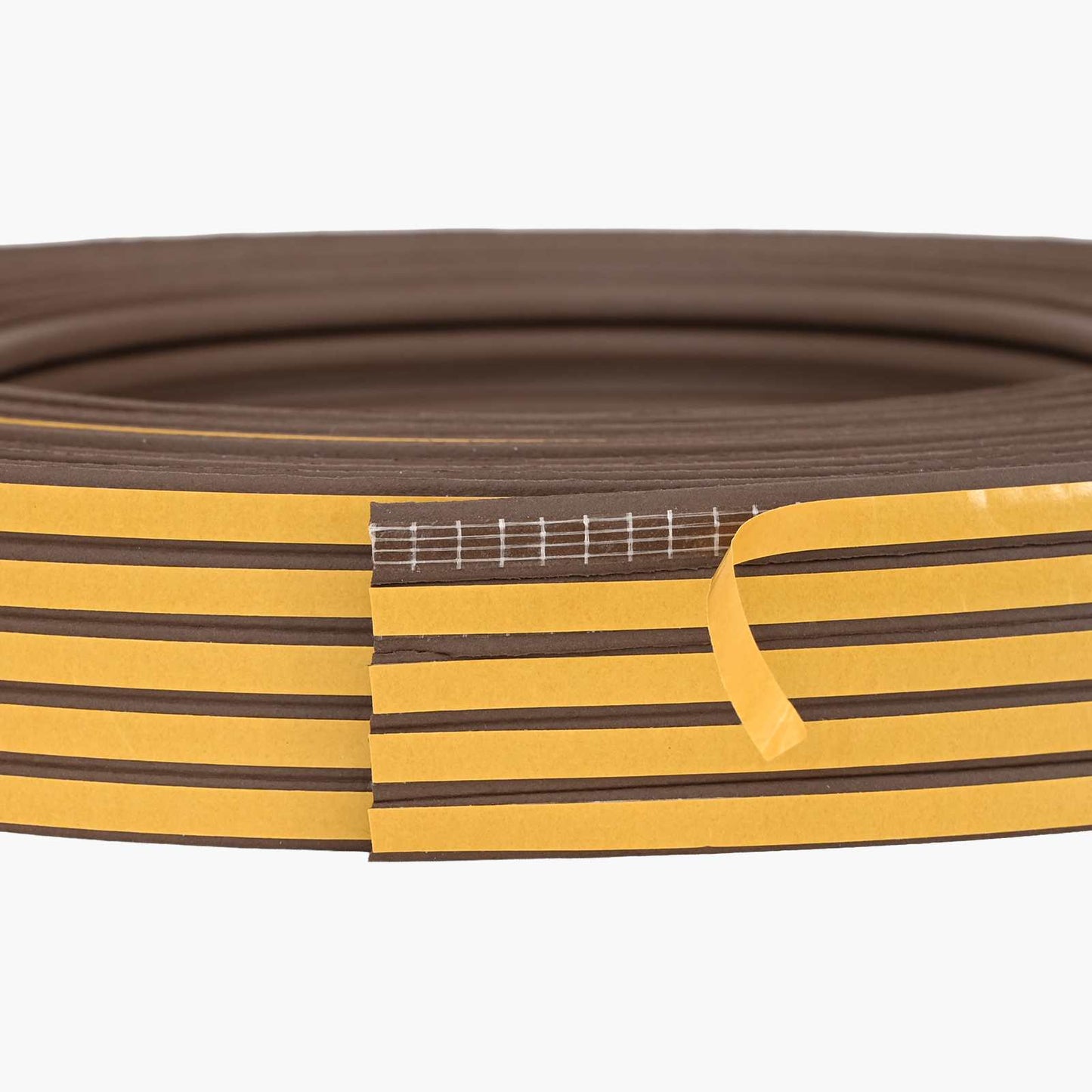 Self-Adhesive Window Seal Brown 9 x 8 mm 25 m EPDM Foam