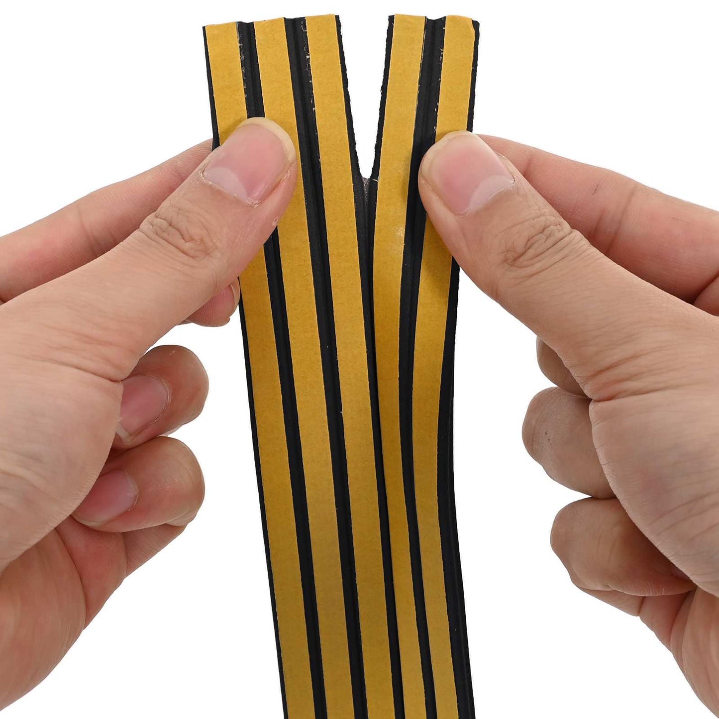 Self-Adhesive Window Seal Black 12 x 10 mm 25 m EPDM Foam