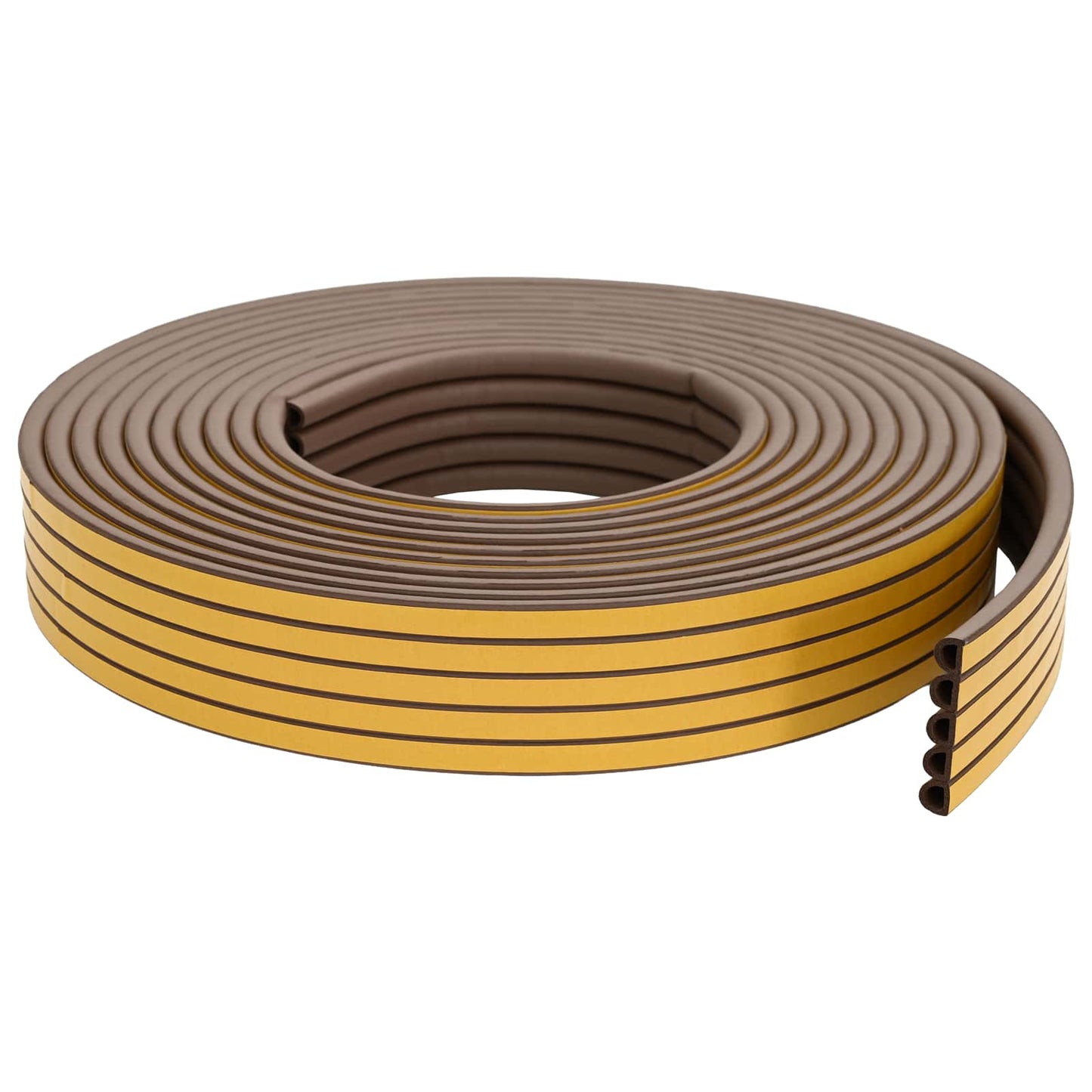 Self-Adhesive Window Seal Brown 14 x 12 mm 50 m EPDM Foam