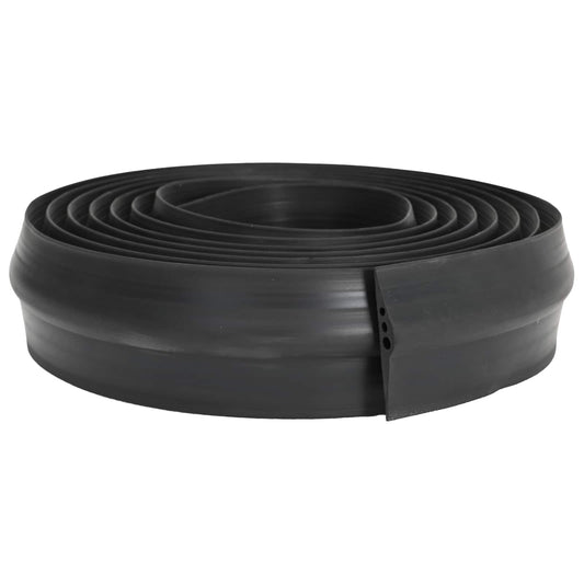 Garage Floor Seal Black 78 x 14 mm 10 m EPDM Rubber