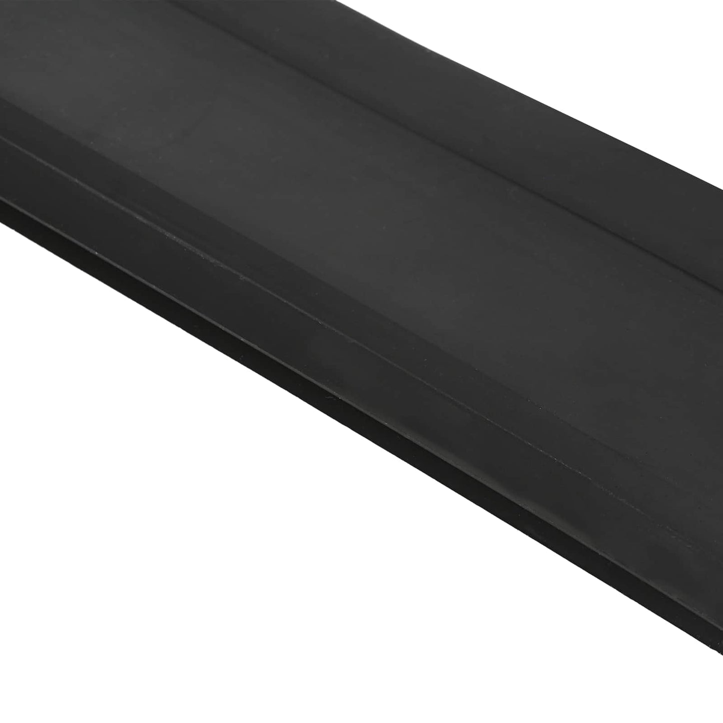 Garage Door Seal Black 52 x 2 mm 2.5 m PVC