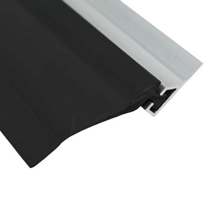 Garage Door Seal Black 52 x 2 mm 4.5 m PVC