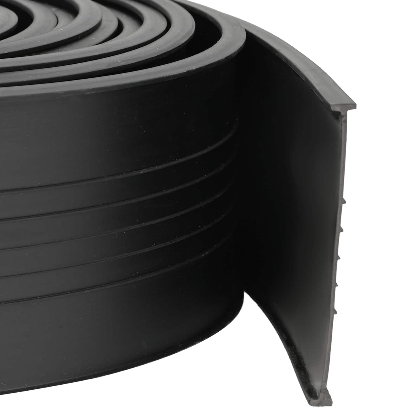 Garage Door Seal Black 70 x 6 mm 3.5 m PVC