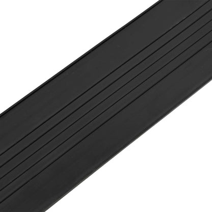 Garage Door Seal Black 70 x 6 mm 5 m PVC