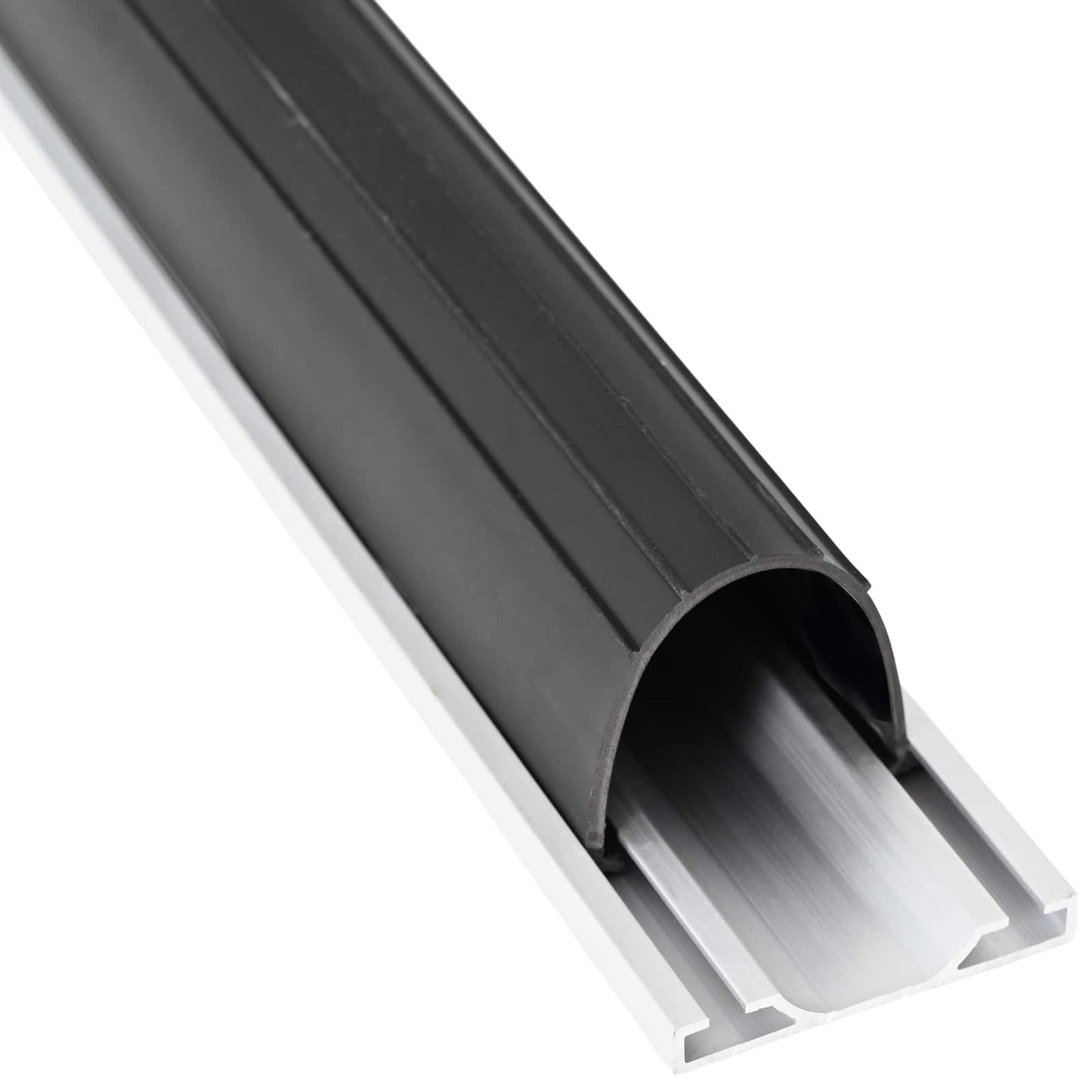 Garage Door Seal Black 70 x 6 mm 5 m PVC