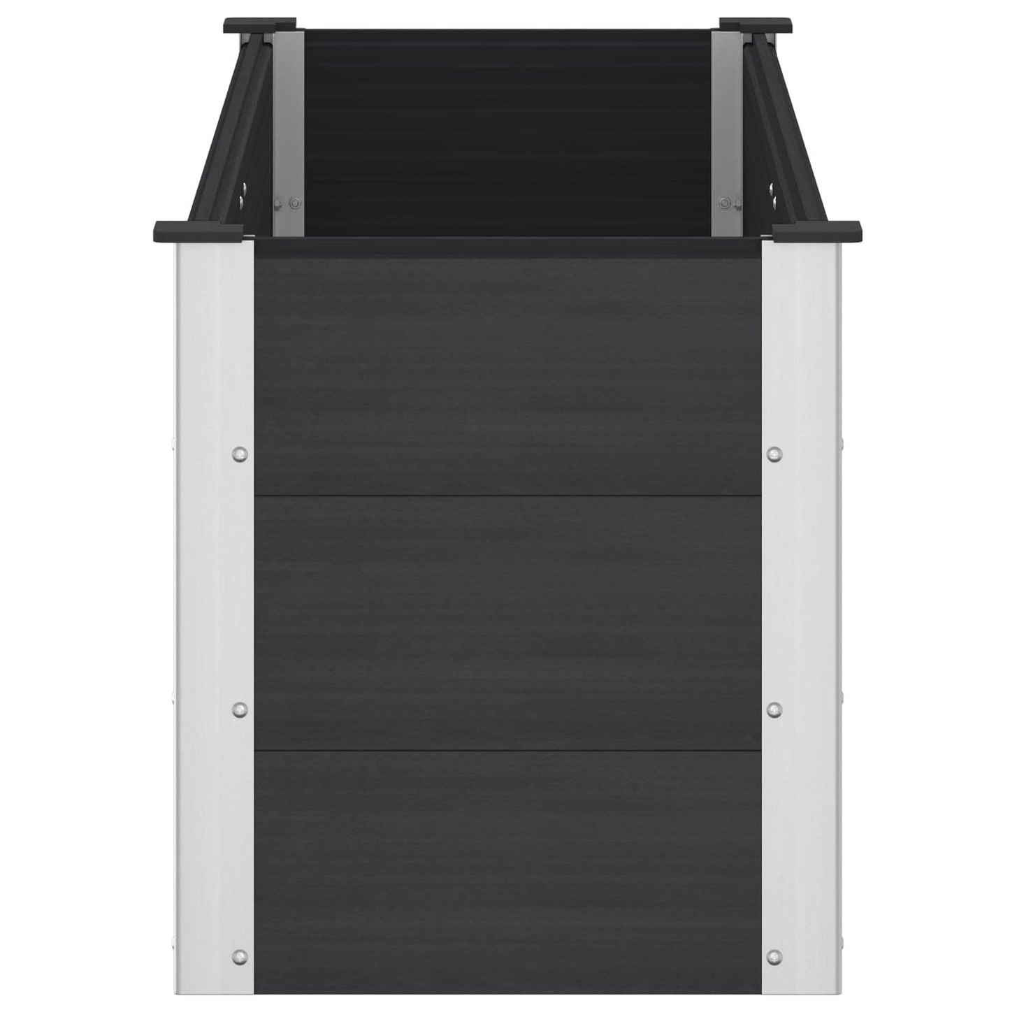 Garden Raised Bed Black 150 x 50 x 54 cm