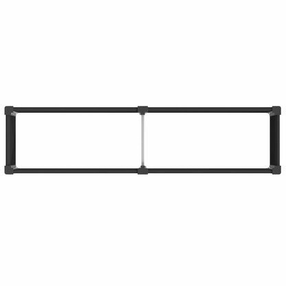 Garden Raised Bed Black 200 x 50 x 54 cm