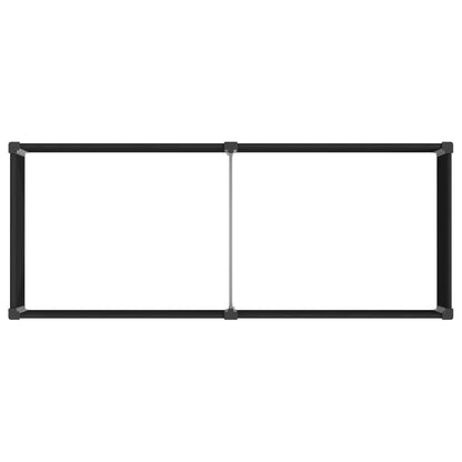 Garden Raised Bed Black 250 x 100 x 54 cm