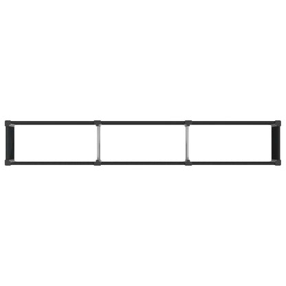 Garden Raised Bed Black 300 x 50 x 54 cm