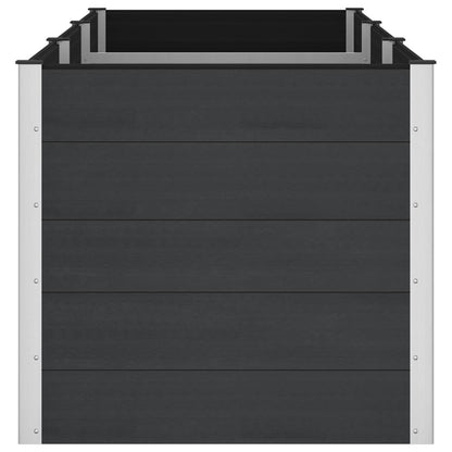 Garden Raised Bed Black 300 x 100 x 91 cm