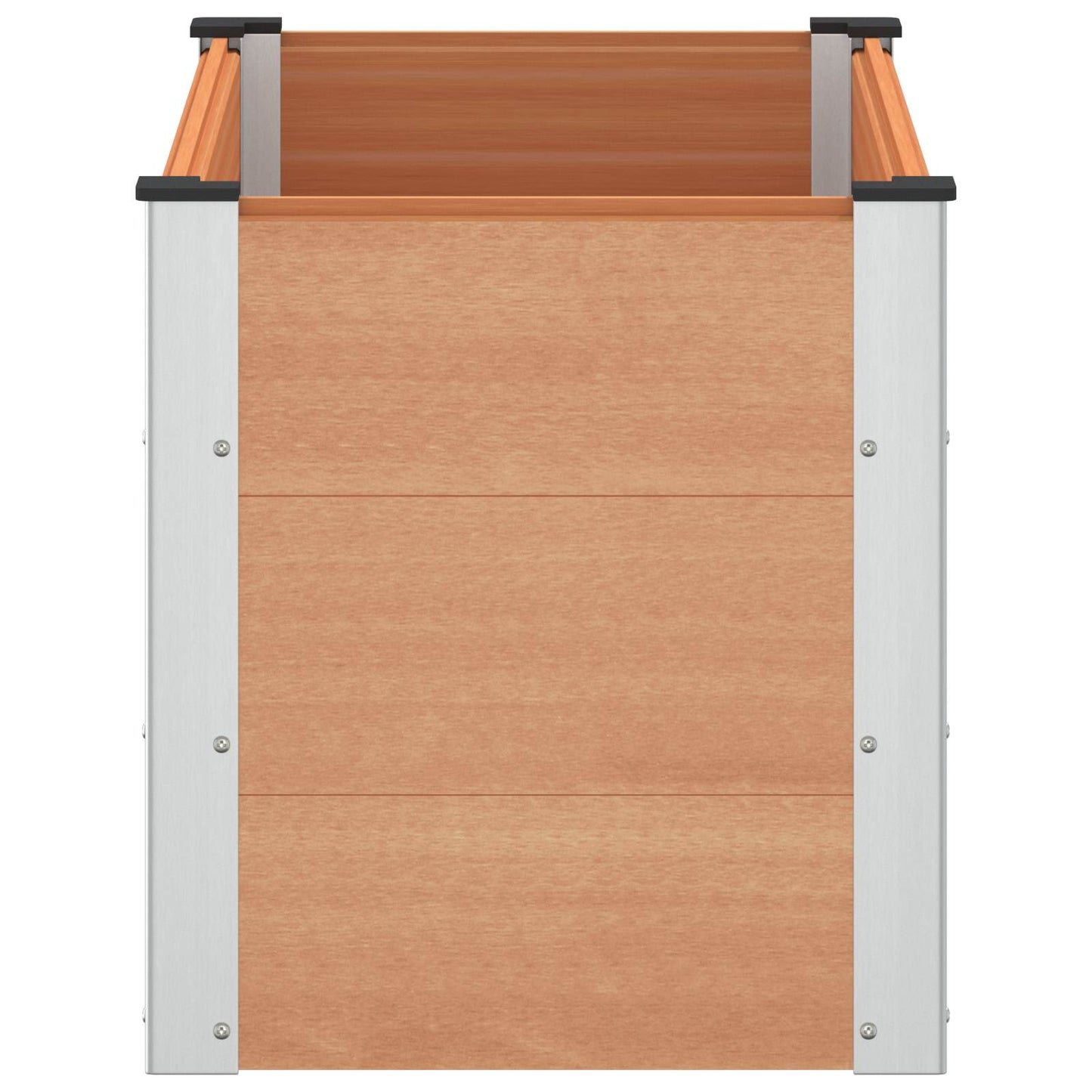 Garden Raised Bed Brown 100 x 50 x 54 cm
